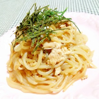 白滝でツナパスタ風